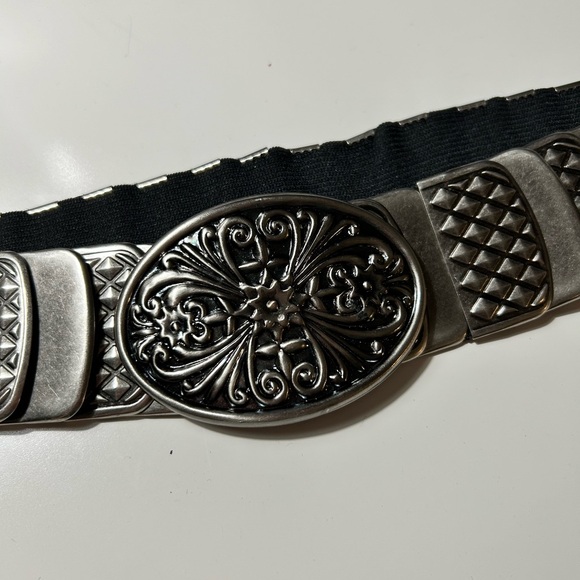 Vintage | Metal Stretching Belt | Silver - Picture 2 of 6